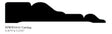 1033 3-1/4" Hardwood Casing
