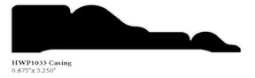 1033 3-1/4" Hardwood Casing