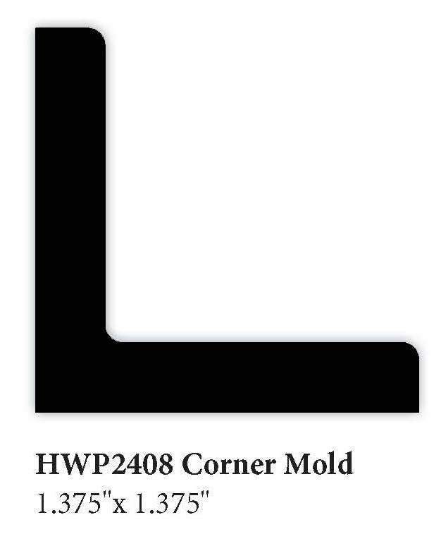 2408 1.375" x 1.375" Corner Molding