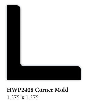 2408 1.375" x 1.375" Corner Molding