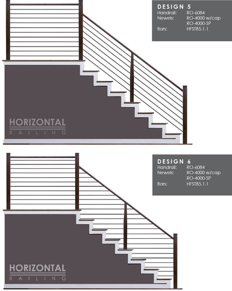 Horizontal Bar Design 5 and 6