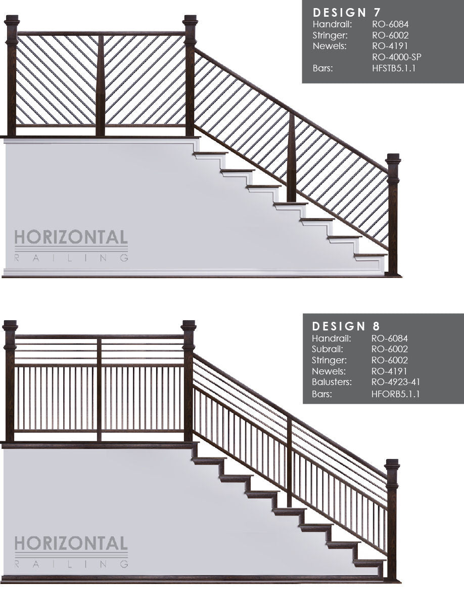 Horizontal Bar Design 7 and 8