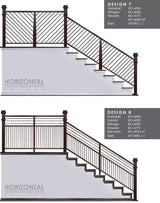 Horizontal Bar Design 7 and 8