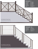 Horizontal Bar Design 9 and 10