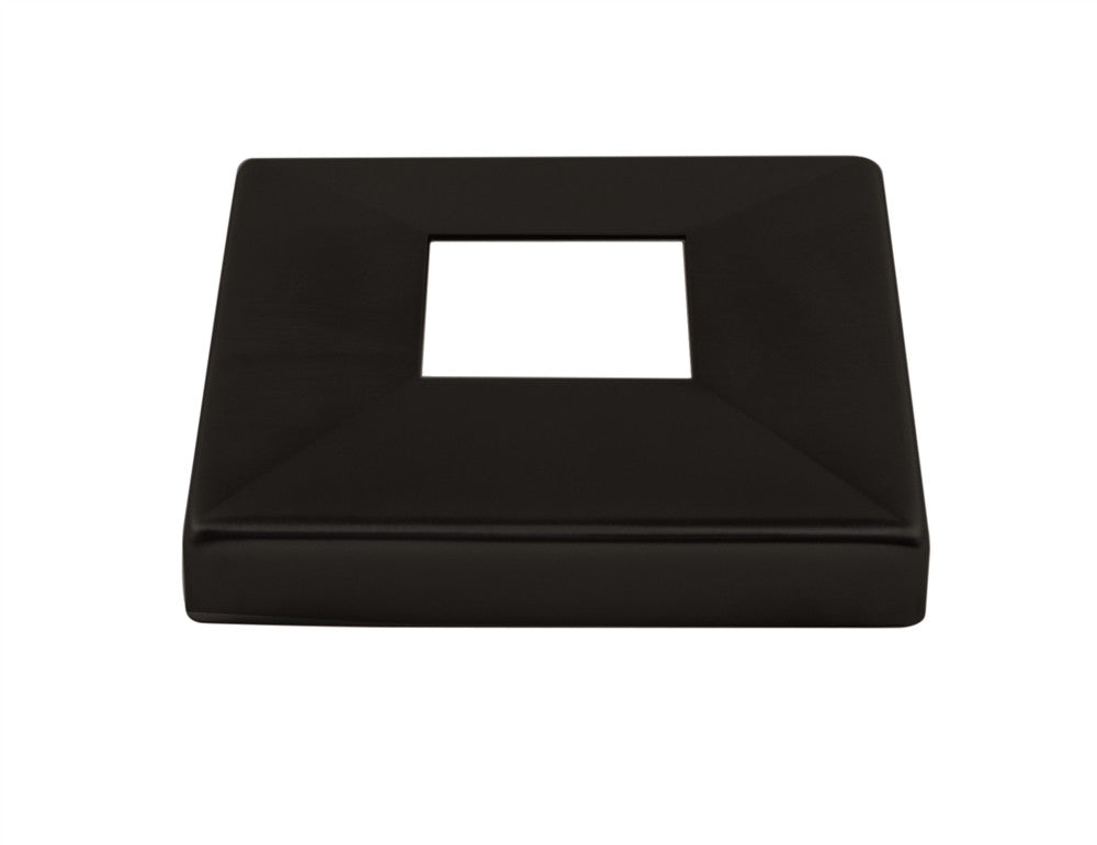 I02052 Nero Square Flange Canopy For 40mm Sq Tube