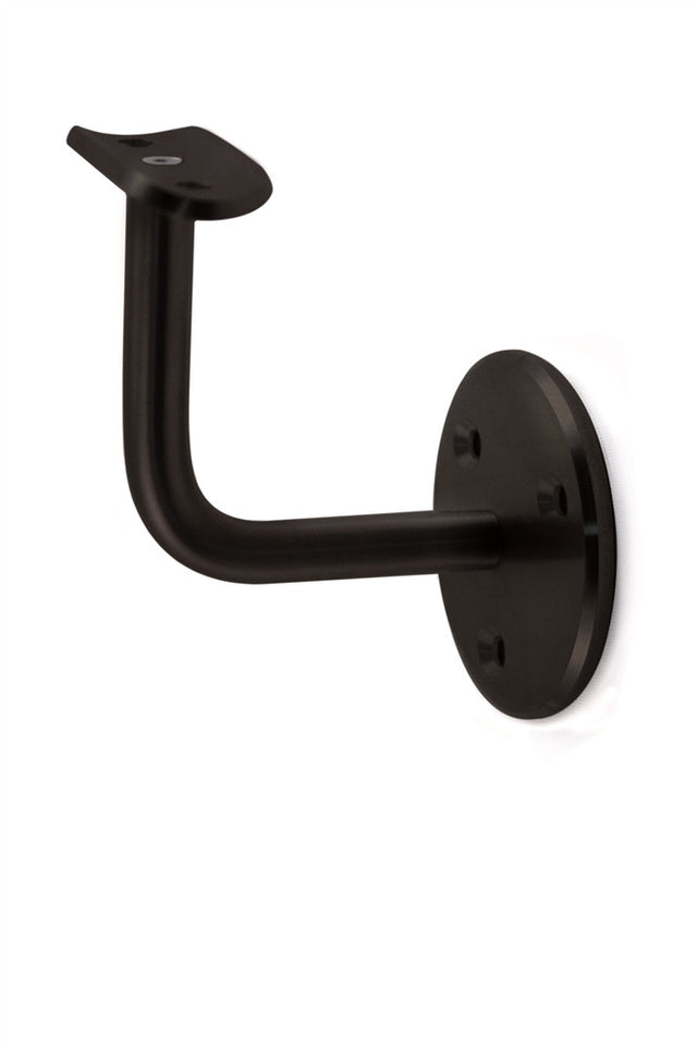 I0223/MB Nero Black Wall Mounted Handrail Support For Round Tube