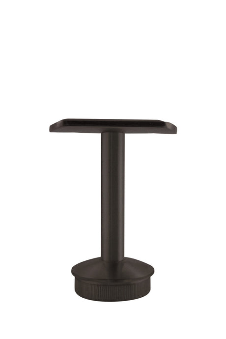 I031/S1/MB Nero Black Round Handrail Support