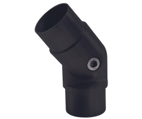 I446/MB Nero Round Pivotable Connector For Round Tube