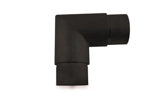 I451/MB Nero Round Connector Elbow For Round Tube