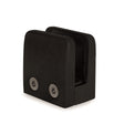 J31500000 Nero Black Flat Square Glass Clamp 55 X 55 X 35mm For Square Tube