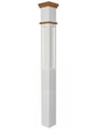 MFP-4375 Primed with Special Species Trim Box Newel Post 