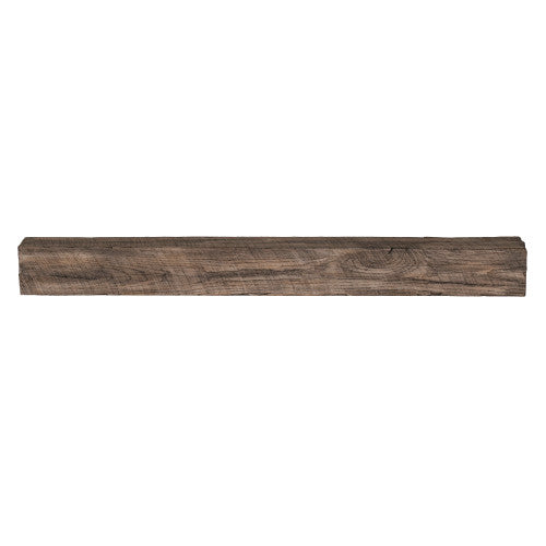 New River Non-Combustable Fireplace Mantel Shelf, River Rock Finish