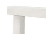 Zachary Non-Combustible Fireplace Mantel Surround Salt (Left Corner View)