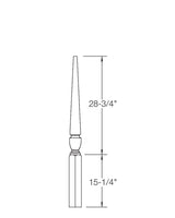 A3013PL 44" Stabilizer Newel Post Dimensional Information