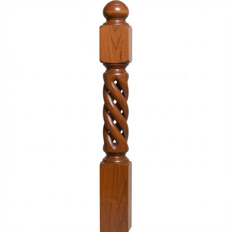 ORT-8660 5-1/2" x 50" Open Rope Twist, American Cherry