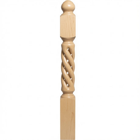 ORT-8660 5-1/2" x 50" Open Rope Twist, Birch