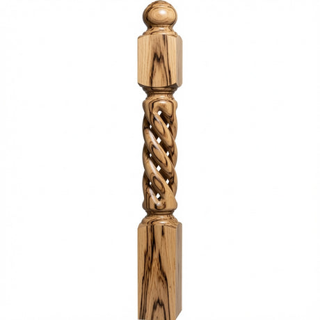 ORT-8660 5-1/2" x 50" Open Rope Twist, Hickory