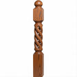 ORT-8660 5-1/2" x 50" Open Rope Twist, Red Oak