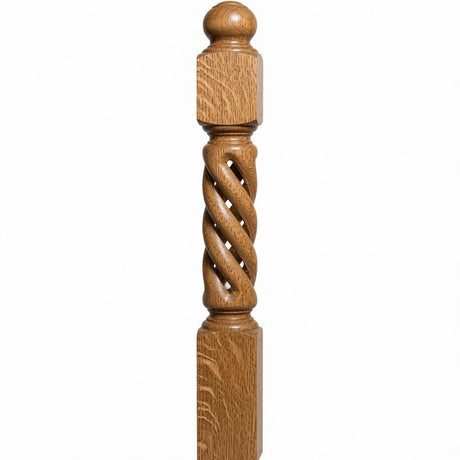 ORT-8660 5-1/2" x 50" Open Rope Twist, White Oak