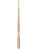 R-2715 40" Reeded Ohio Regency Stairways Baluster, Birch
