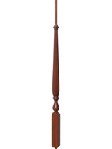 R-2715 36" Reeded Ohio Regency Stairways Baluster, Mahogany