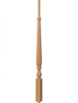 R-2715 42LB Reeded Ohio Regency Stairways Baluster, White Oak