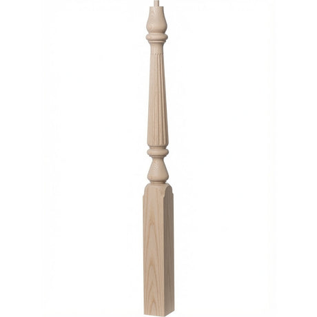 R-4811 (48"), or R-4815 (60") Ohio Series Pin Top Newel Post, Ash