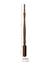R-5434 34-inch Reeded Country Classic Baluster