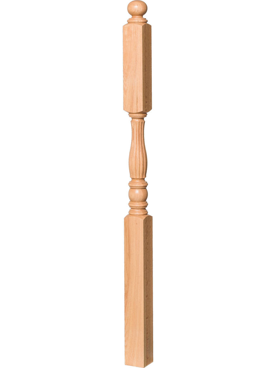 R-5545 Reeded 2nd Floor Utah Classic Newel Post