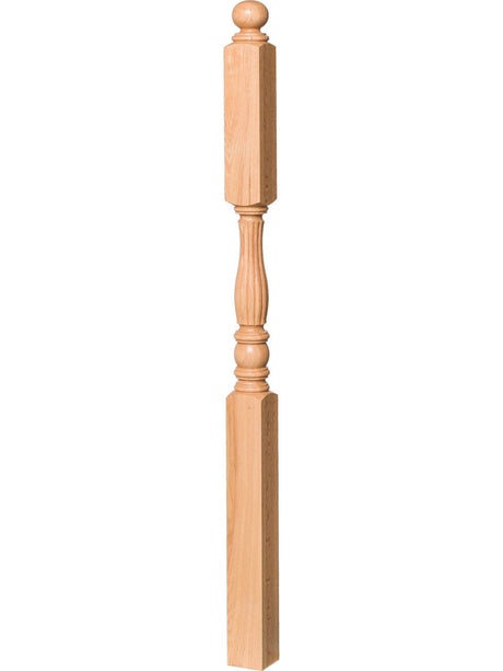 R-5545 Reeded 2nd Floor Utah Classic Newel Post