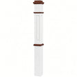 RP-4375-PSST CNC Raised Panel 4-3/4" x 62" Box Newel Post, Primed with Special Species Trim