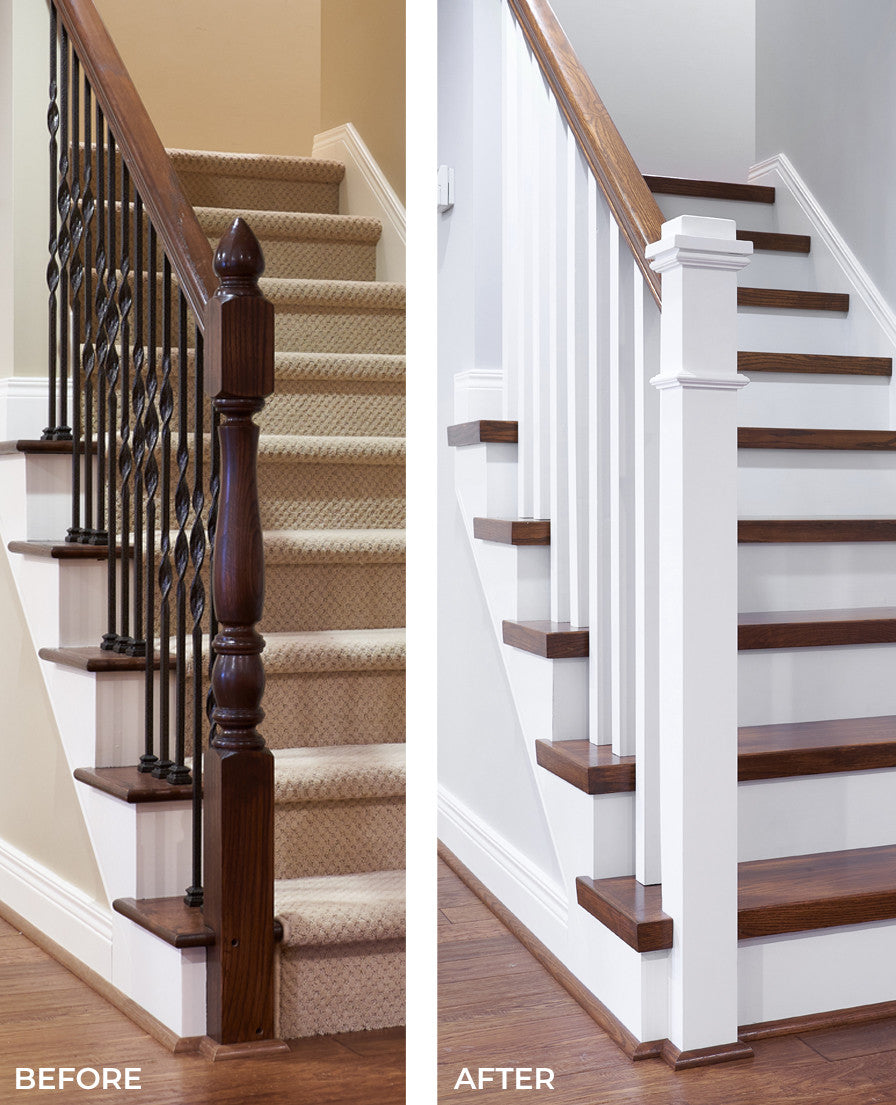 8070SQRTD Retro Tread, Red Oak or White Oak 
