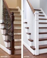 8070SQRTD Retro Tread, Red Oak or White Oak 