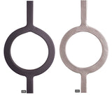 Optional Satin Black or Ash Gray Powder Coatings
