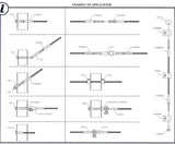 Example of Applications for rope connections