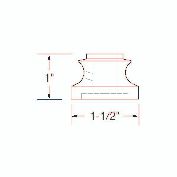 SHR900 12mm Flat Light Shoe with Set Screw