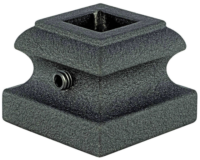 FI3101-2 Base Shoe for 9-1/16" Balusters (Shown in Silver Black)