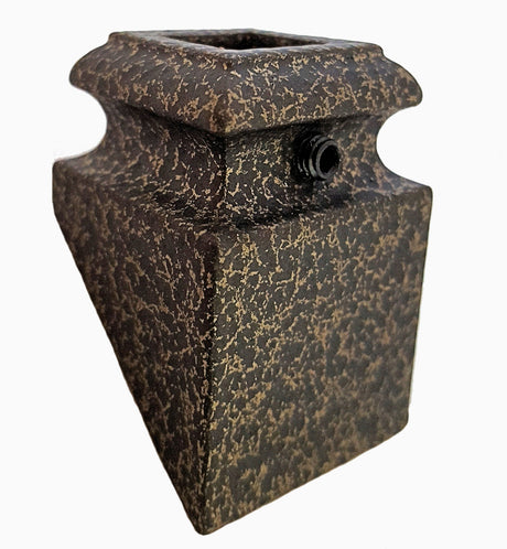 SH904 12mm Slanted Shoe with Set Screw (Copper Vein pictured)