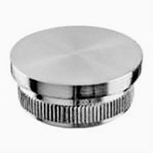 SS205 Flat End Cap for 42.4mm Round Stainless Steel
