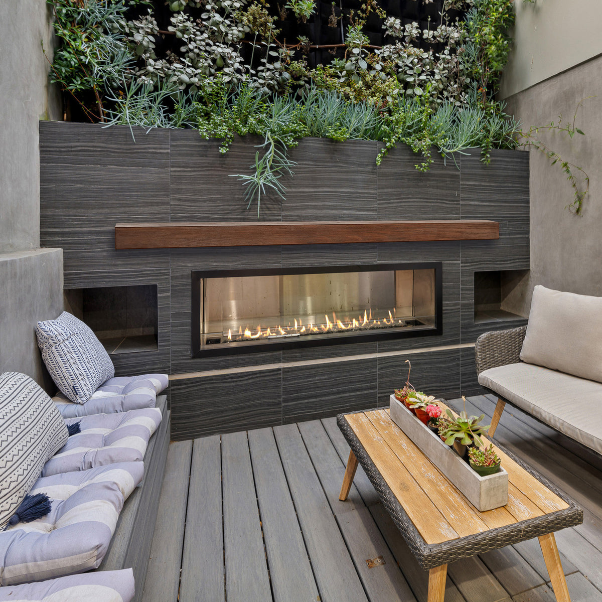 NCL Linear Non-Combustable Fireplace Mantel Shelf