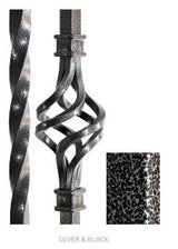 Black Silver Powder Coating