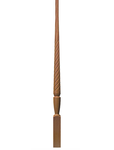 T-1238 38" Twist Bunker Hill Elegant Rise Baluste