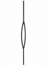 T-17 Single Oval Tubular Steel Baluster (2)