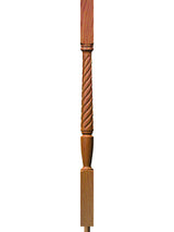 T-2234 34" Twist Bunker Hill Elegant Rise Baluster