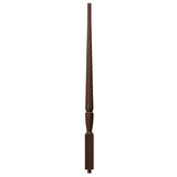 T-2015 1-3/4" Twist Bunker Hill Stair Baluster, Available in 31", 34", 36", 39", 42", and 48", Walnut