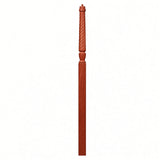T-3018 3-1/2" x 72" Bunker Hill Pin Top Landing Newel Post, Brazilian Cherry