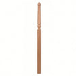 T-3018 3-1/2" x 72" Bunker Hill Pin Top Landing Newel Post, Red Oak