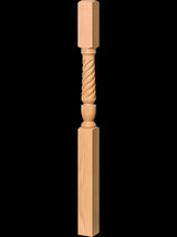 T-4135 Twist Interchangeable 2nd Floor Landing Newel Post