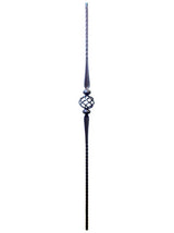 T-47 Single Basket with Spoons, Hammered Face