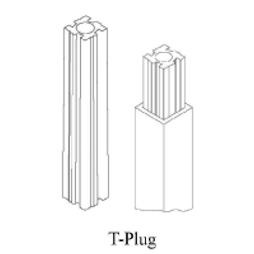 T-Plug for 12mm Baluster Installation CADD